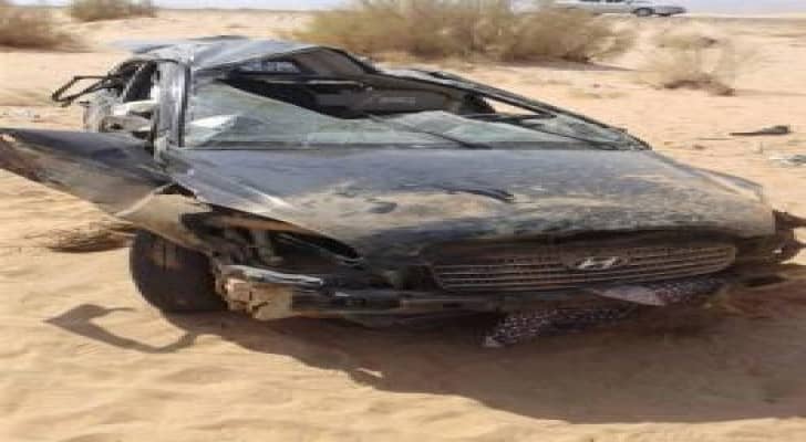 3 وفيات بحادث تدهور في العقبة .. صور