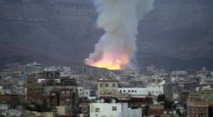 غارات للتحالف على مواقع للمتمردين في الجوف وصنعاء وشبوة