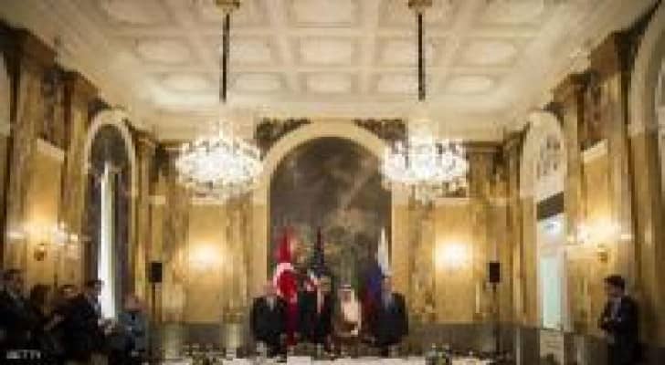 إنتهاء اللقاء الرباعي حول سوريا بمشاركة وزراء خارجية روسيا وأمريكا والسعودية وتركيا
