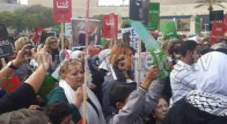 مسيرة نصرة للاقصى وسط عمان ..صور