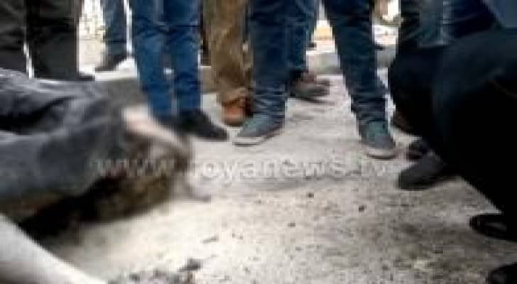 ⁠⁠⁠عمان: ستيني يحرق نفسه بالمقابلين .. صور وفيديو