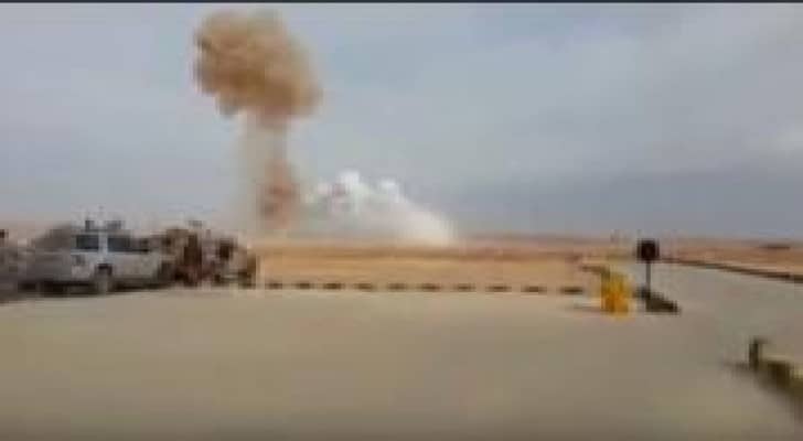 سلاح الهندسة الملكي ينهي عملية التخلص من الألعاب النارية