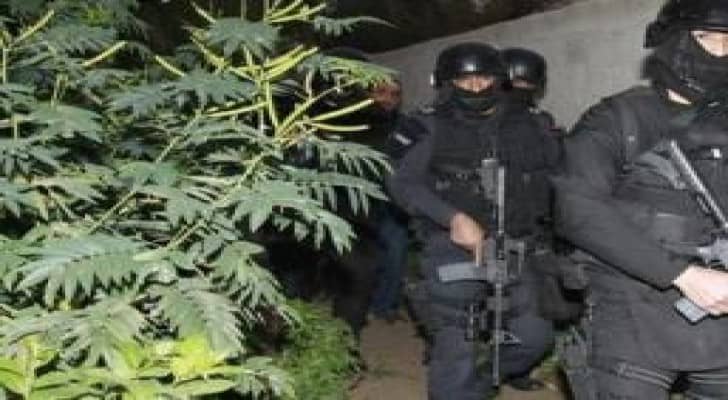 وفاة مطلوب في مداهمة لمكافحة المخدرات في الشونة الجنوبية