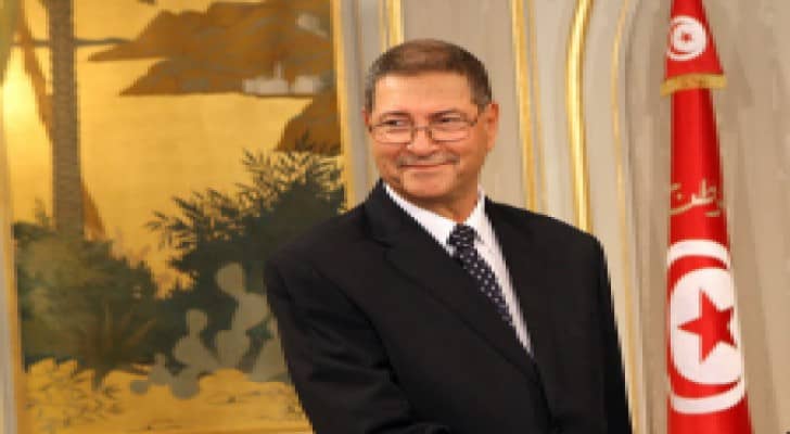 رئيس وزراء تونس يصل عمان