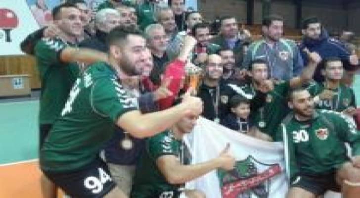 الاهلي يتوج بكأس الاردن لكرة اليد للمرة 13 في تاريخه
