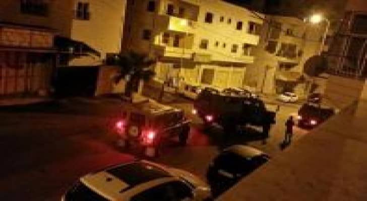 اصابتان خلال اقتحام قرية تل في نابلس