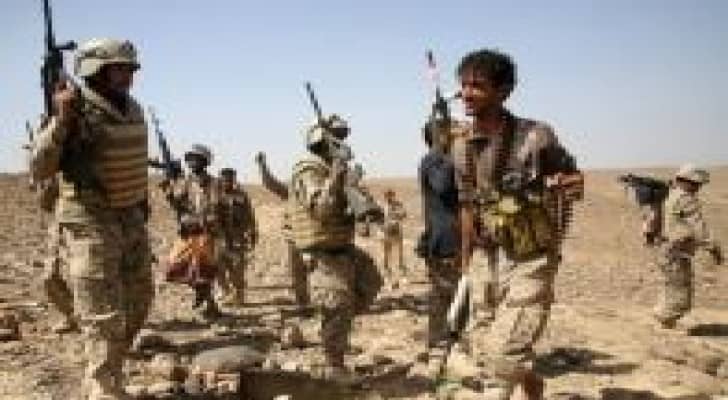 سلسلة غارات على معاقل للحوثيين في عمران والجوف