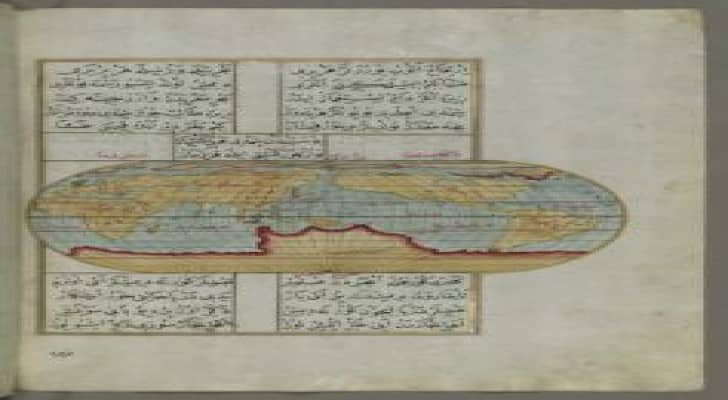 فك لغز خريطة عثمانية عمرها 5 قرون رسمت العالم بدقة متناهية .. صور