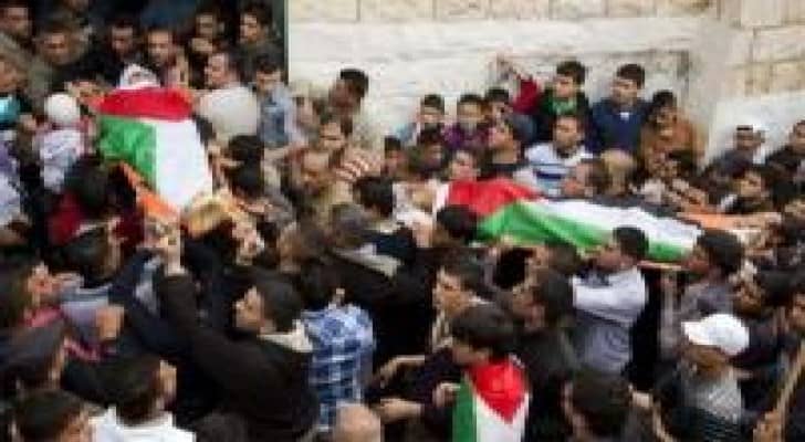تسليم جثامين ثلاثة شهداء من قباطية عصر الجمعة