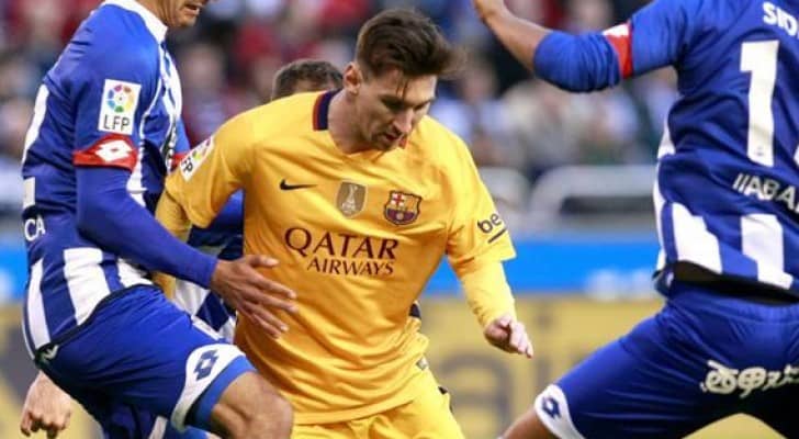 برشلونة يكشر عن أنيابه ويفترس ديبورتيفو لاكورونيا 