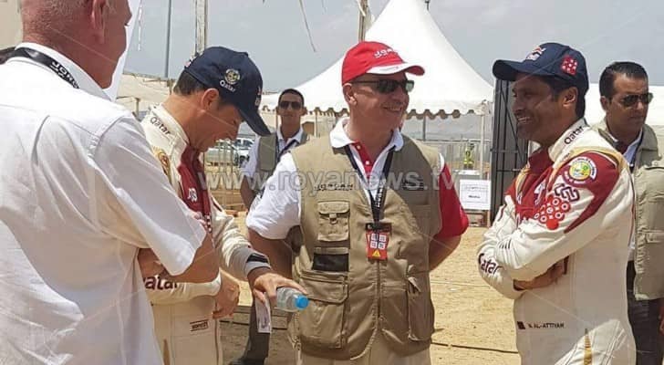 العطية بطلا للجولة الاستعراضية من رالي الأردن 