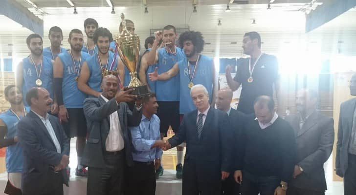 الأردنية بطلا لكأس الجامعات بكرة السلة