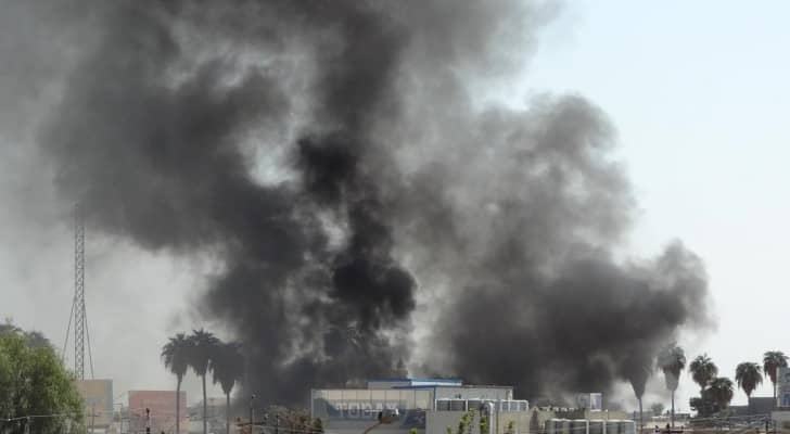 العراق: قصف يصيب محيط مطار بغداد الدولي