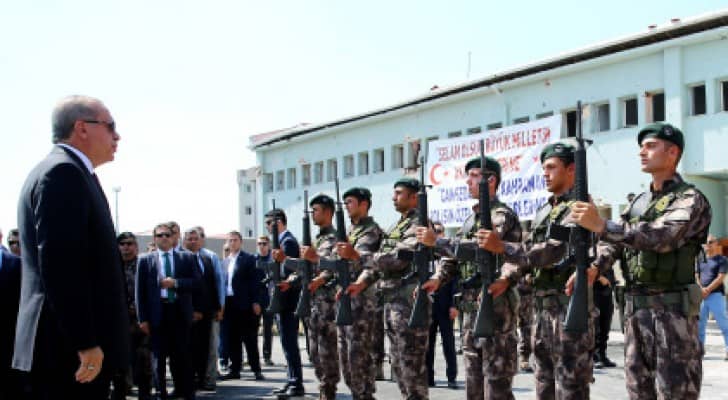 أردوغان يجرى تغيرات مهمة في الجيش التركي