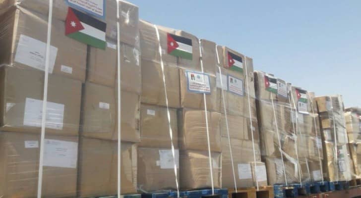 تسيير قافلة مساعدات طبية لقطاع غزة
