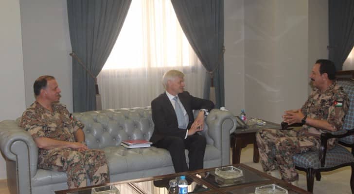 الزبن يستقبل السفير البريطاني