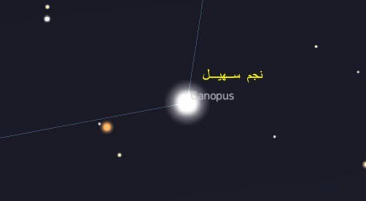 "نجم سهيل" يكسر حر الصيف ويبشر بقدوم المطر