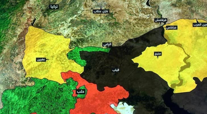  تركيا تدعم فصائل سورية لطرد داعش من جرابلس