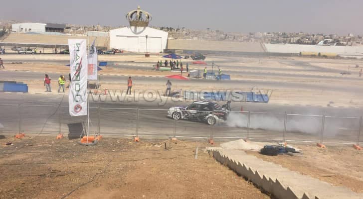 محمد شاكر يتصدر الجولة الاولى من سباق الدريفت