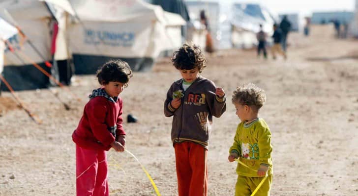لاجئين سوريين - صورة ارشيفية