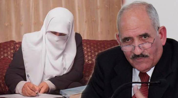 وزير التربية والتعليم محمد الذنيبات والنائب هدى العتوم 