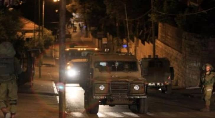 دوريات تابعة لشرطة الاحتلال الاسرائيلي 
