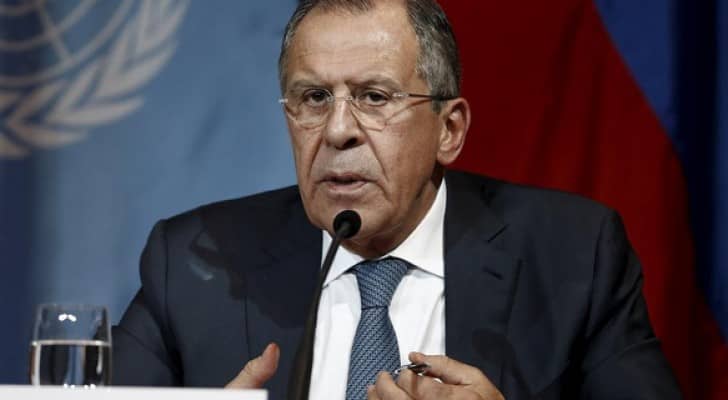 وزير الخارجية الروسي سيرغي لافروف