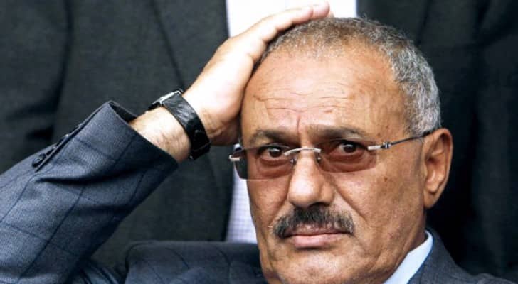 الرئيس اليمني المخلوع علي عبدالله صالح 