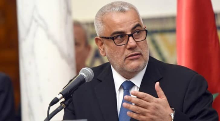  الأمين العام لحزب العدالة والتنمية الحاكم، عبد الإله بنكيران