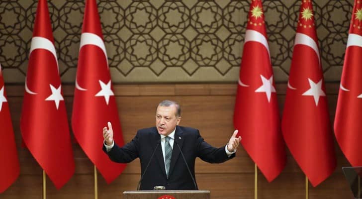الرئيس التركي رجب طيب أردوغان