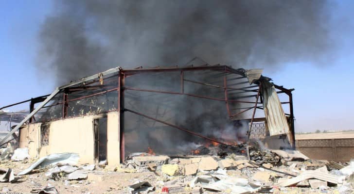 صعدة معقل الحوثيين شمالي اليمن نالت نصيبا كبيرا من غارات قوات التحالف