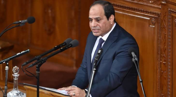  الرئيس المصري عبدالفتاح السيسي