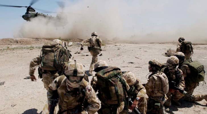 مشاركة التحالف بقيادة القوات الأميركية في استعادة الموصل