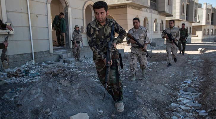 عناصر البيشمركة بدأت التوغل في مدينة الموصل من المحور الشرقي 