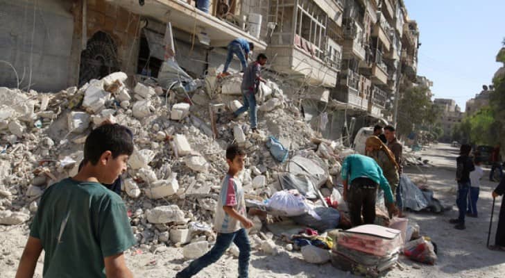 من الدمار في حلب