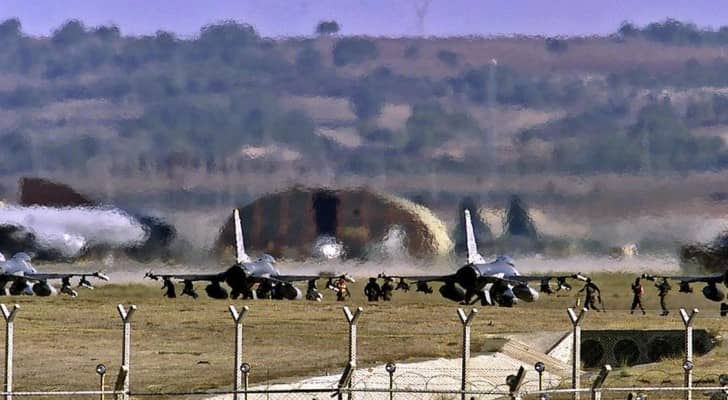 الطائرات نفذت 26 ضربة جوية على مواقع كردية بشمال سوريا - أرشيفية