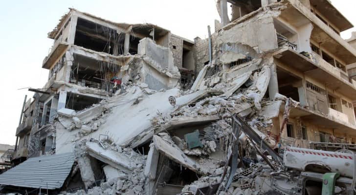 أحياء حلب الشرقية دمرت بالكامل