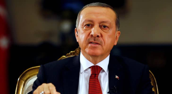 الرئيس التركي رجب طيب أردوغان