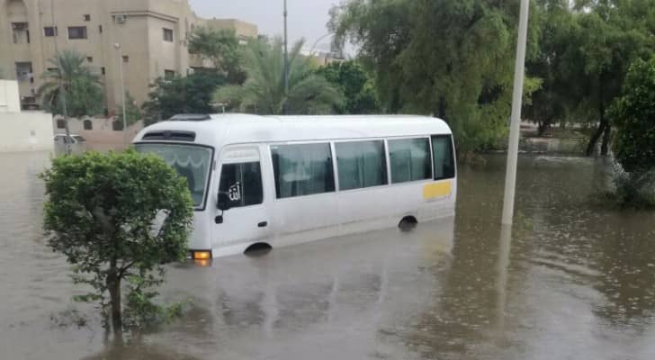 السيول في العقبة