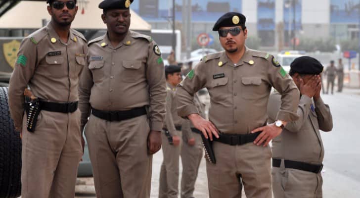 عناصر من الشرطة السعودية 