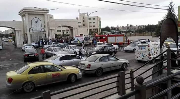 مشاجرة في جامعة اليرموك