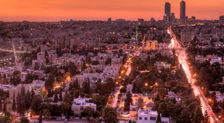 جانب من العاصمة عمان- ارشيفية