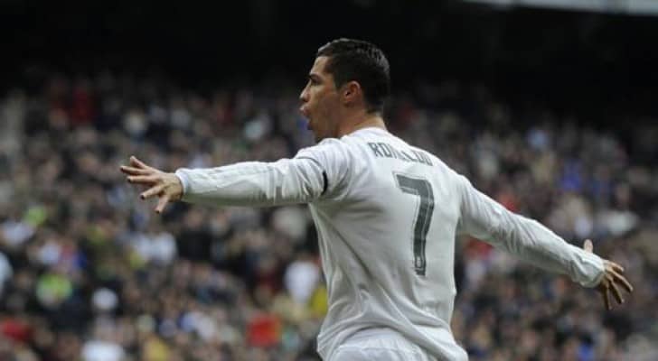 نجم ريال مدريد كريستيانو رونالدو 