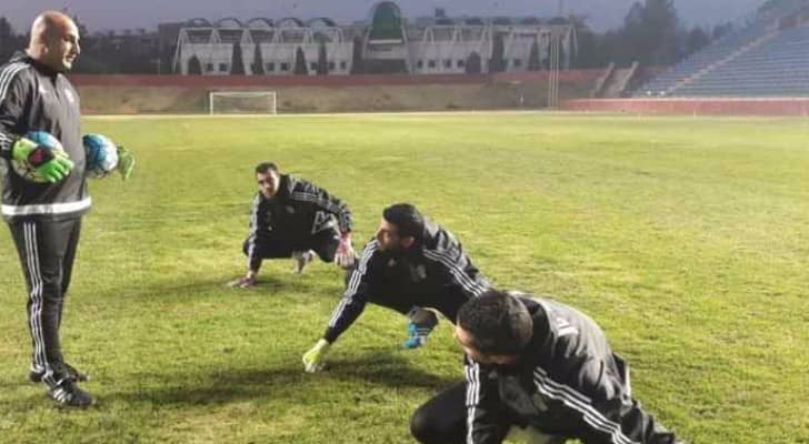 جانب من تدريبات المنتخب 