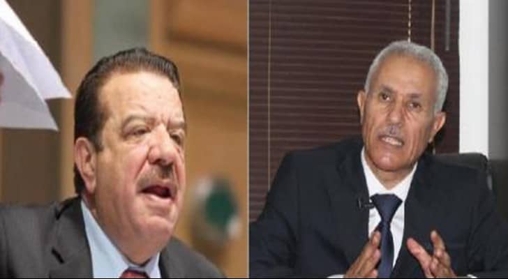 النائبان عبدالكريم الدغمي وصالح العرموطي