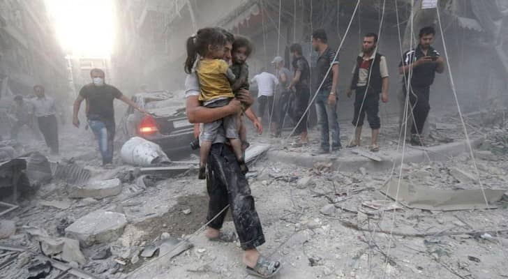 الحرب في حلب السورية