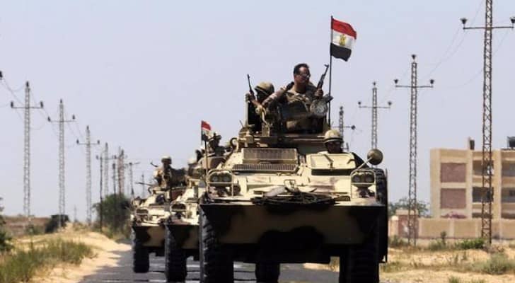 قوات من الجيش المصري في سيناء