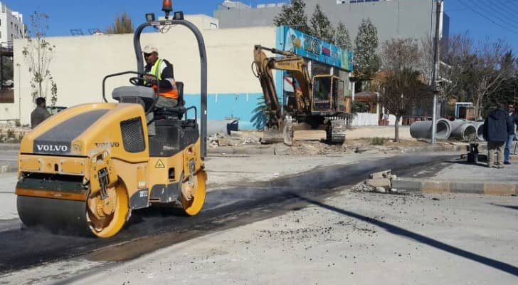 امانة عمان تنهي أعمال خطوط تصريف مياه أمطار في عدة مواقع