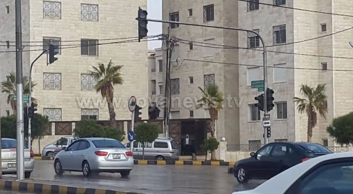 تعطل اشارة ضاحية الاقصى أمس الثلاثاء