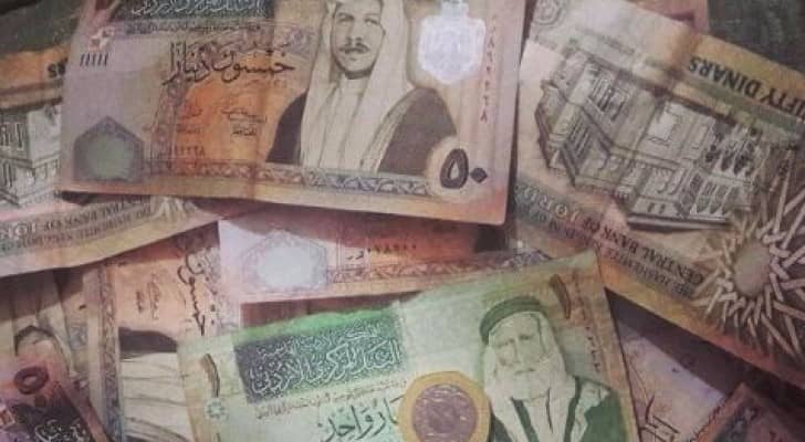 علمة الدينار الأردني الورقية 